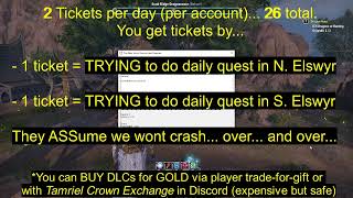 ⛔ eso -  I Wanted to Rage Quit but I Crashed ☠️ (Dragons Event) 2023