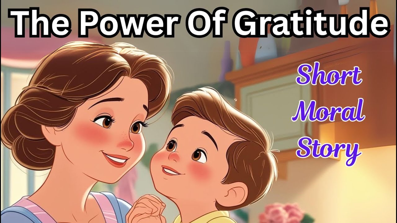 Moral Stories In English | The Power Of Gratitude | English Story ...