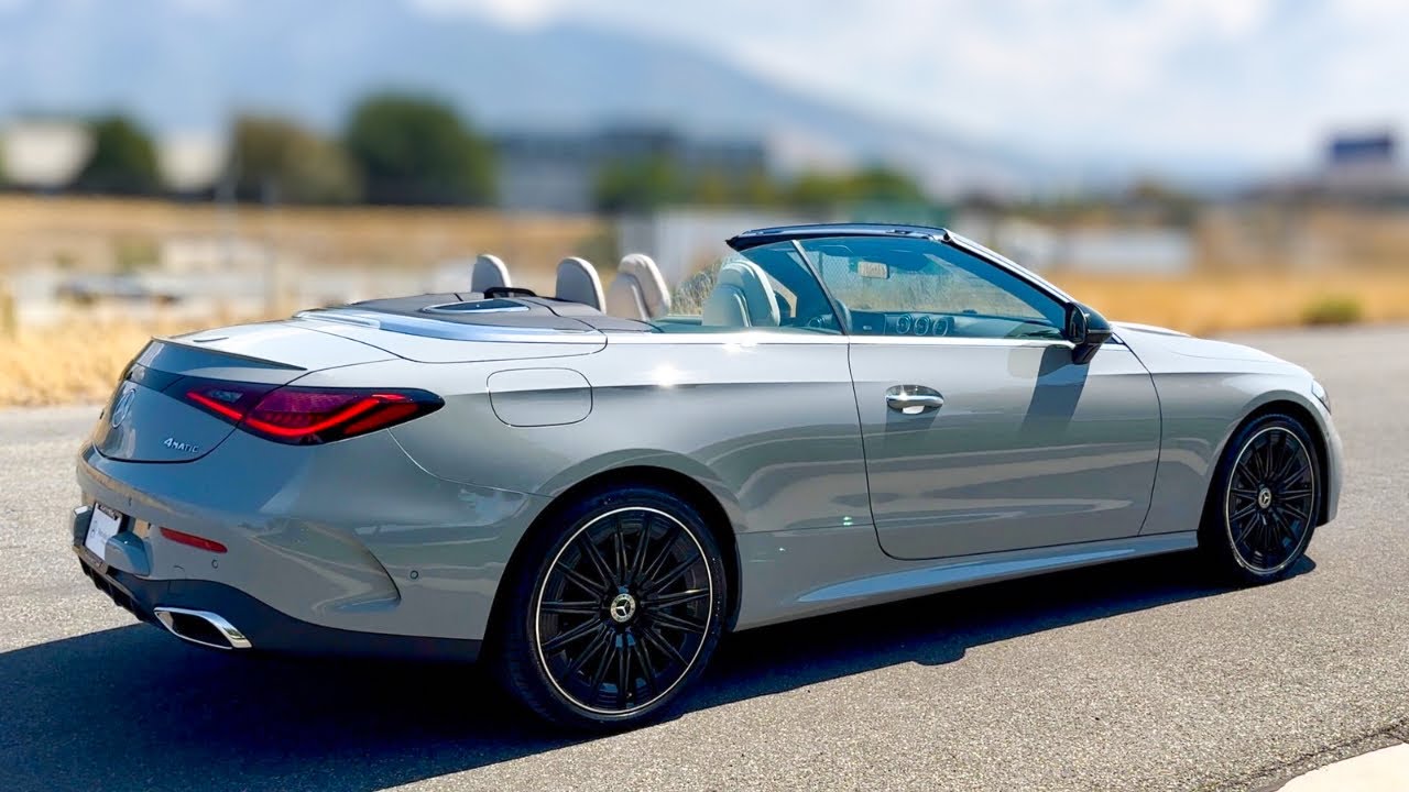 2026 Mercedes CLE 300 4MATIC Cabriolet Drive