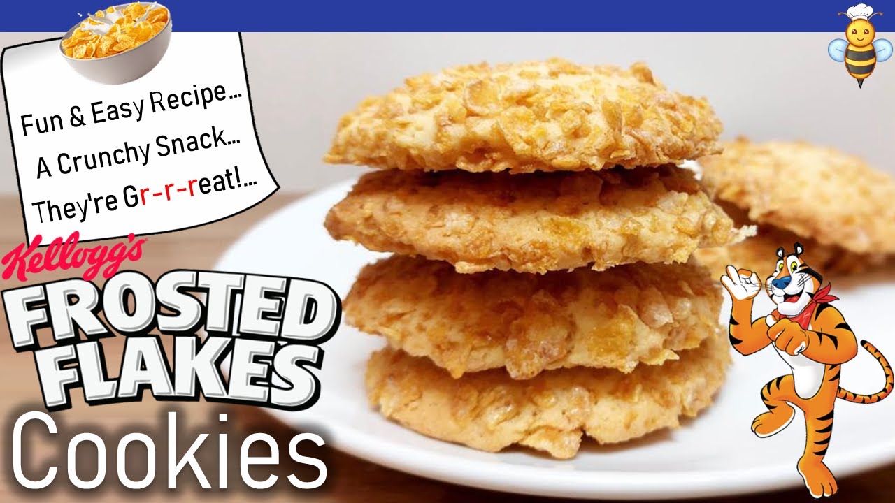 Frosted Flakes Cookies Easy Frosties Cookie Recipe YouTube