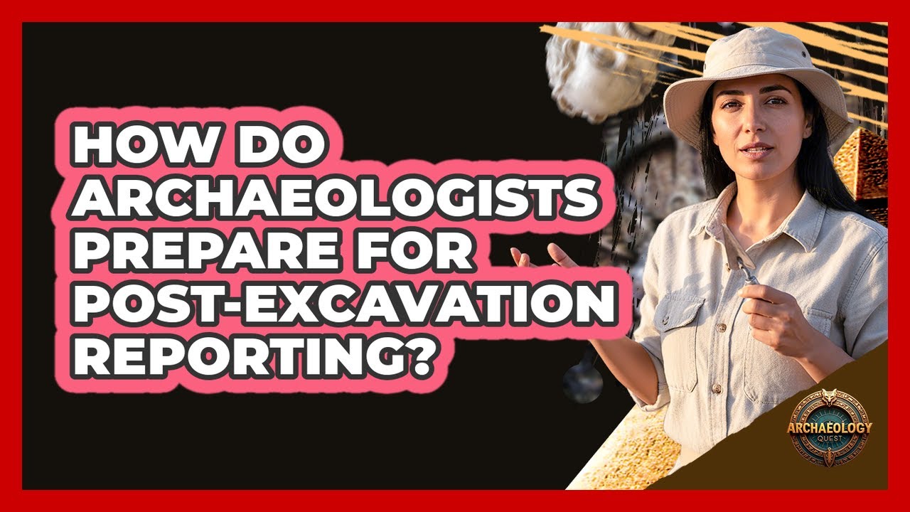 How Do Archaeologists Prepare For Post-Excavation Reporting?