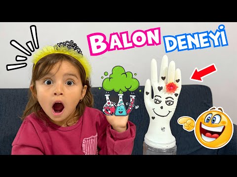 Amine Hafsa's Surprising Experiment! 💥 How Did the Balloon Inflate? 🎈