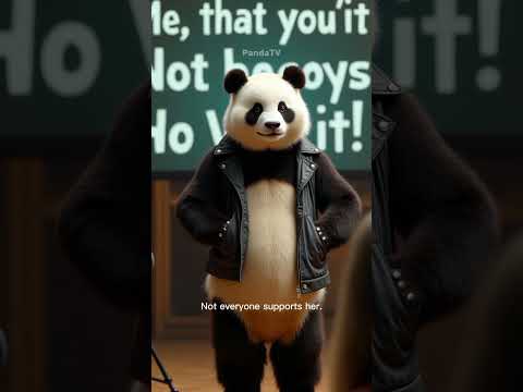 Panda Influencer #trending #shorts #kidsvideo