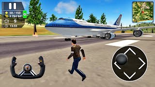 Airplane Flight Pilot Simulator - Escorting President in Chartered Plane - Android Gameplay screenshot 2