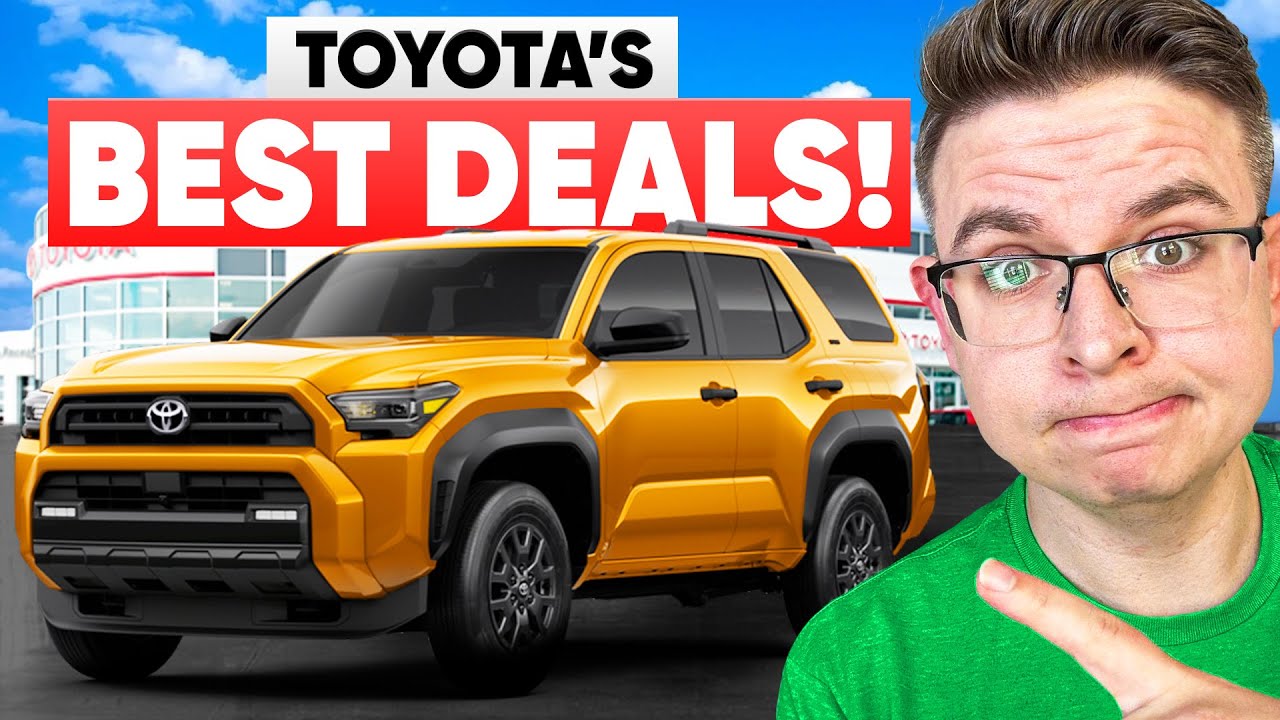 トヨタ非売品　値引き中です。日曜日まで。 Dealerships Are Giving HOW MUCH OFF a Toyota?!?! - YouTube