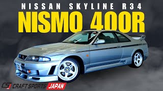 【Nissan Skyline  R33 GT-R NISMO 400R Sonic silver】Introducing vehicles for sale.