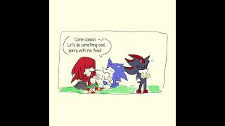 Knuckles Wants To Spar Comic Dub
