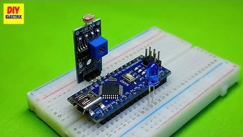 [NEW] Darkness Sensor / LDR Sensor with Arduino (Code File)