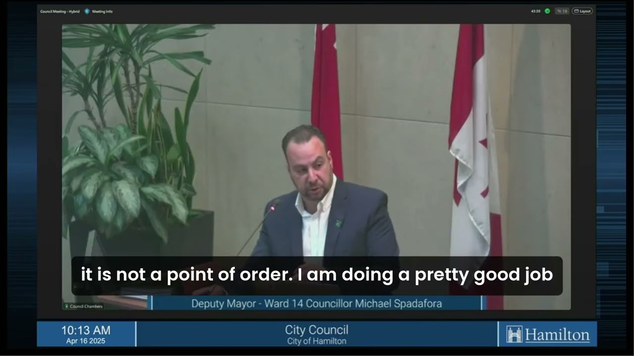 Hamilton City Council: Francis' empty point of privilege