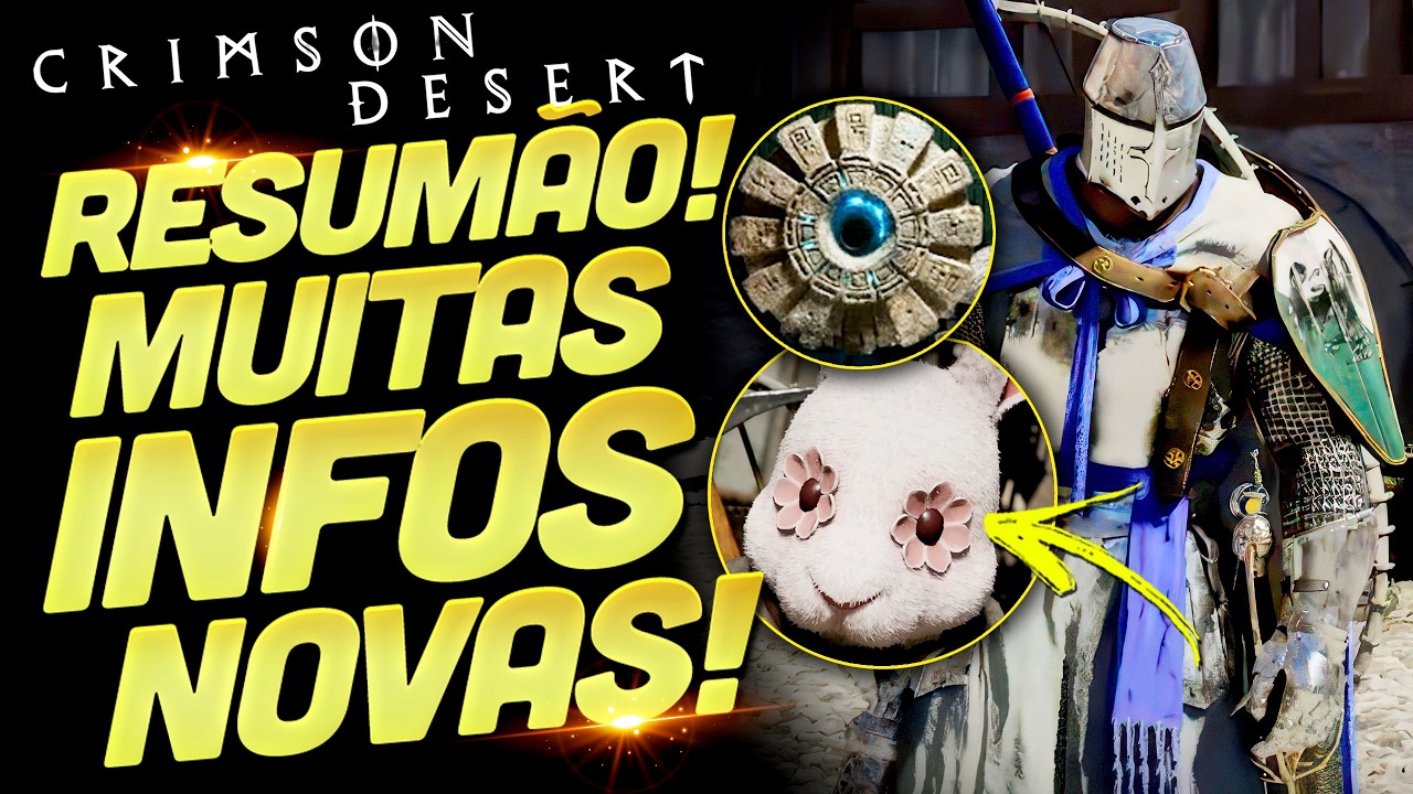 ELOGIOS ATRÁS DE ELOGIOS!!! RESUMÃO COM OS PRINCIPAIS PONTOS CITADOS NAS PREVIEWS DE CRIMSON DESERT