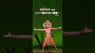 劇団四季：ライオンキング：シンバ役の1日に密着!