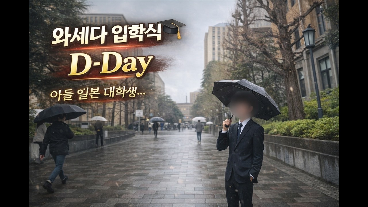 와세다 대학교 입학식 🇯🇵 축제 같았던 그날, 그리고 다시 헤어지는 순간