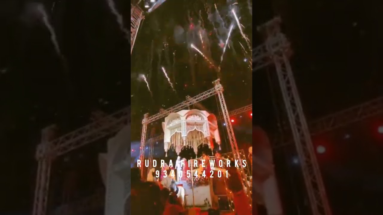 Wedding Fireworks in Banglore Goa Udaipur Jaipur India 