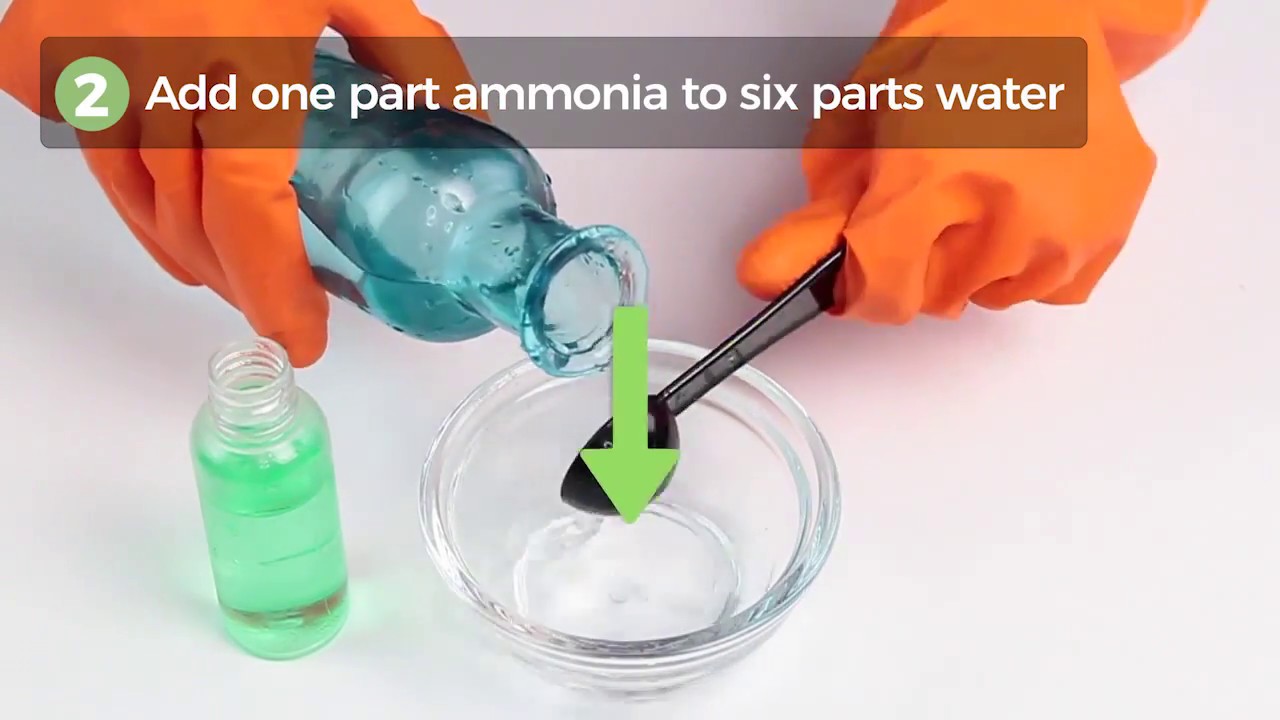 How to Clean Gold Jewelry with Ammonia - YouTube