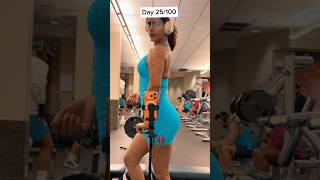 Day 25 of 💯 Days Challenge #100dayschallenge #unstoppable #girlswholiftweights #workoutforwomen