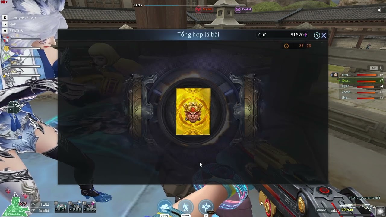 God Zone 4 - Ghép x1 Boss 6* x2 Boss 5* Mới - Red Zone 4 - ZM4