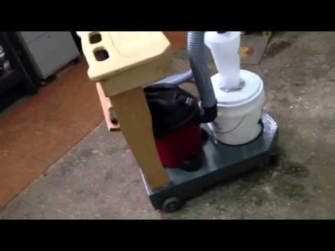 Dust Deputy Cart w Shop Vac - YouTube
