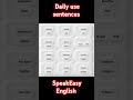 #englishvoice #"Daily English  sentences #speakconfidentenglish