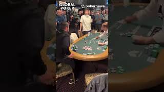 Brutal Bustout in WSOP Main Event