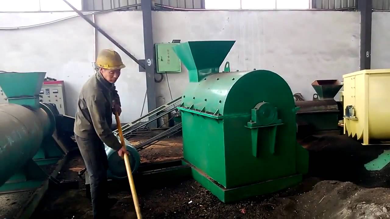 High Moisture Fertilizer Crusher Machine