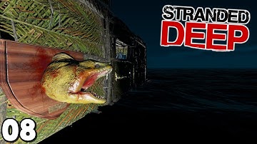 I Nearly DIED to the EEL! in Stranded Deep // Permadeath Part 8