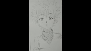 تعليم رسم الانمي بالقلم الرصاص