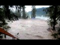 Sicamous Flash Flood, June 23, 2012...UNRELEASED RAW FOOTAGE OF FLASH  FLOOD