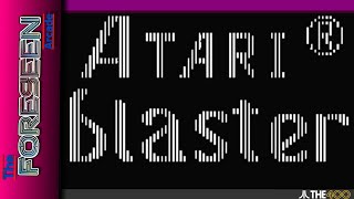 Atari Blaster - Atari 8-bit Gameplay