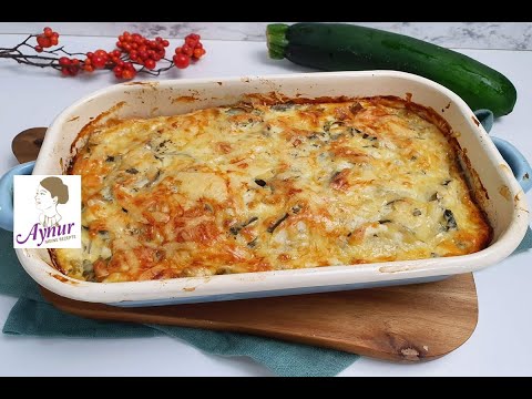 Gratin de courgettes. 