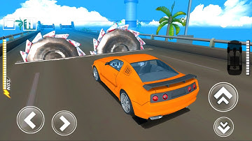 Speed Car Bumps Challenge 3D #1 - Car Driving Game Android IOS Gameplay