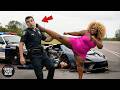 Insane Most Brutal Police Dashcam Moments: Wild PIT Maneuvers and High -Speed Crashes #12
