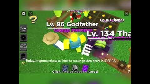 How to create golden berries in i don