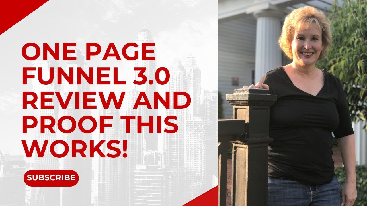One Page Funnel 3.0 Overview With More Continued Proof This Works And Back End Demo Reveals Set Up!