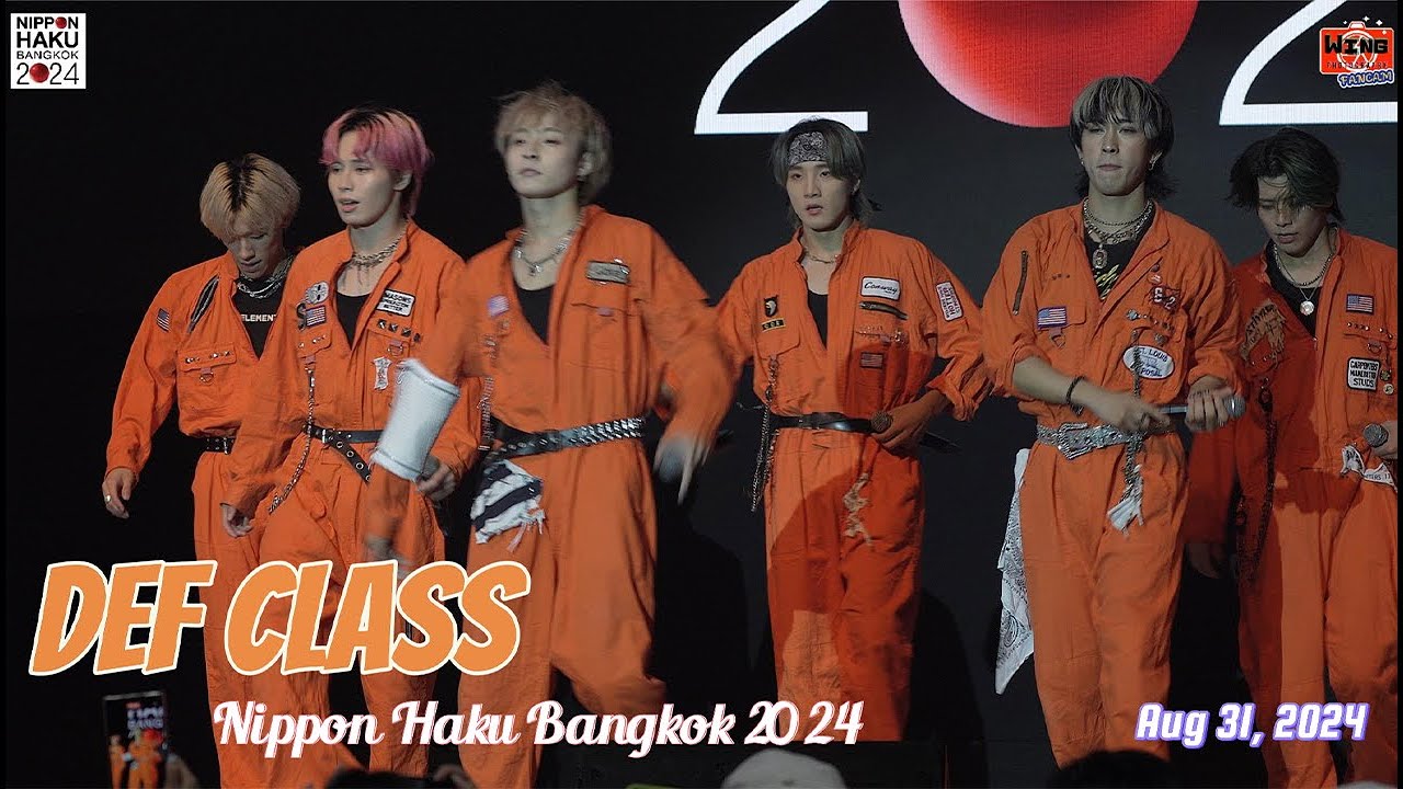 [DEF CLASS fancam] Full stage / Nippon Haku Bangkok 2024 / 31Aug2024