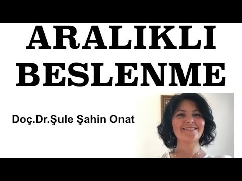 Aralıklı oruç/intermittent fasting/aralıklı beslenme nedir?