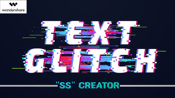 #1 GLITCH TEXT EFFECT | FILMORA TUTORIAL 2020 | YOUTUBE VIDEO EDITING