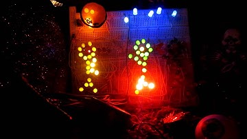 Halloween Zombie Light Show - Pumpkin Project