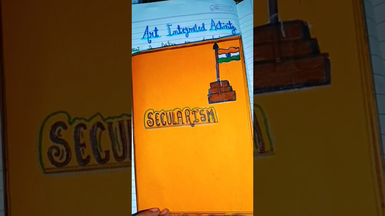 Secularism drawing 😍😍