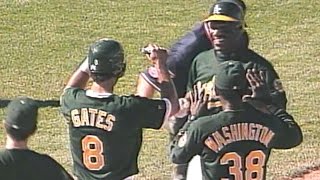 DET@OAK: Berroa's walk-off home run in Vegas