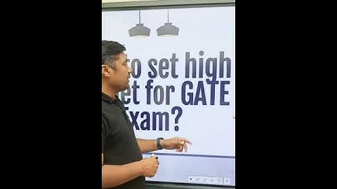Set High Target for GATE 2023 ⬆⬆⬆ | Topper