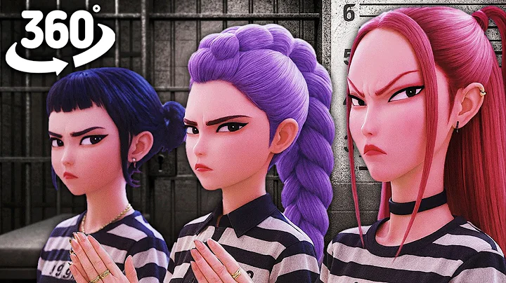 Huntrix in Prison! - Kpop Demon Hunters | 360° VR