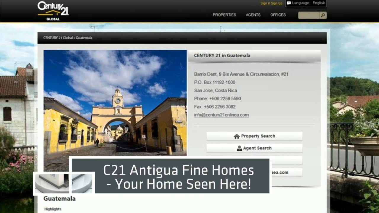 Century 21 Antigua Fine Homes - 3 Minute Overview of how we market your home