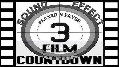 Free Old Film Countdown 1080p / Royalty Free Film Countdown Timer With Sound Effect