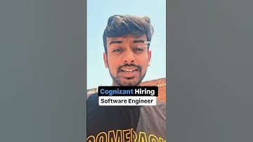 Cognnizant Hiring Software Engineer Fresher #hiring #job #coding #shorts #ytshorts