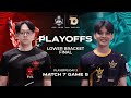 MPL SG S10 - PLAYOFFS - EVIL VS KINGDOM ESPORTS - MATCH 7 GAME 5