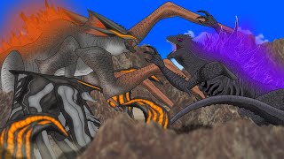 MUTOZILLA vs. SHADOWZILLA I Epic Battle Animation