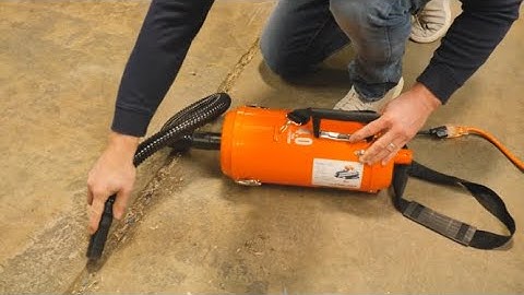 Using the vacuum capability of your Airsled system