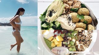 WHAT I EAT IN A DAY #110 TO BE FIT & HEALTHY + nutrition/calories // VEGAN