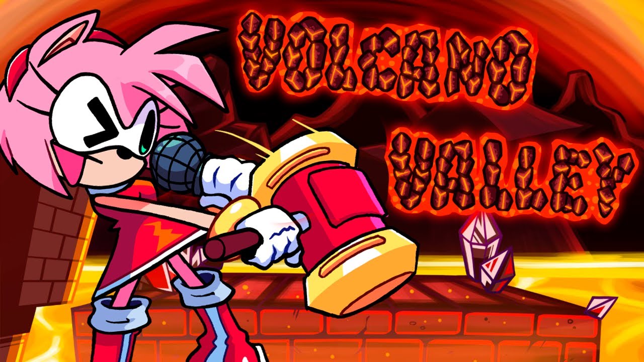 VOLCANO VALLEY - FNF Sonic.Exe Spirits Of Hell V2 Part 2