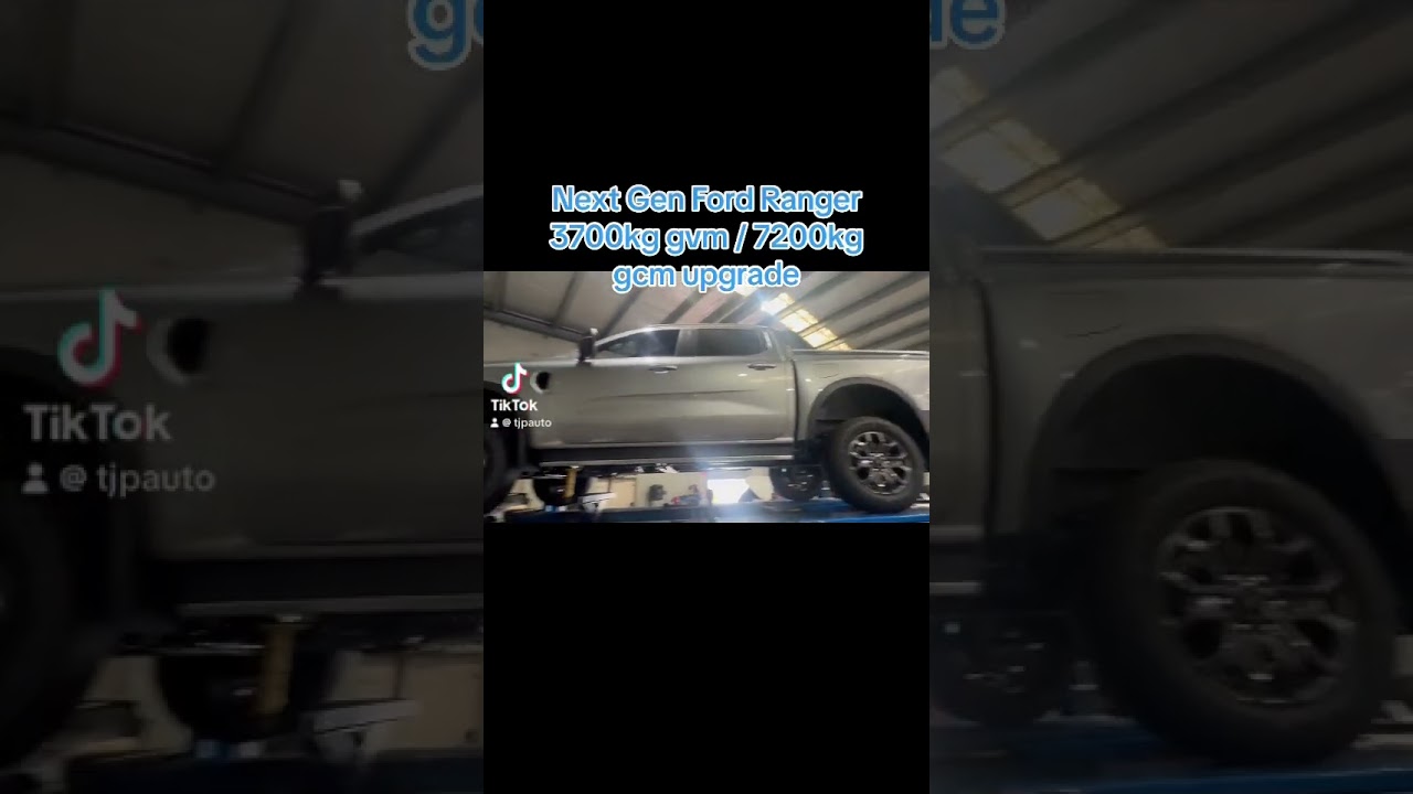 A Lovells Ford ranger next gen gvm/gcm Upgrade underway 